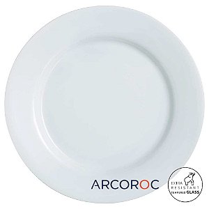 Prato de Sobremesa Branco 19,5cm Everyday Luminarc