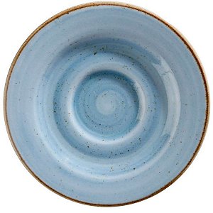 Pires de Chá 16,3cm Porcelana Vajillas Corona Artisan Azul