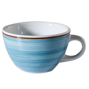 Xícara de Café 94ml Azul Artisan Porcelana Corona