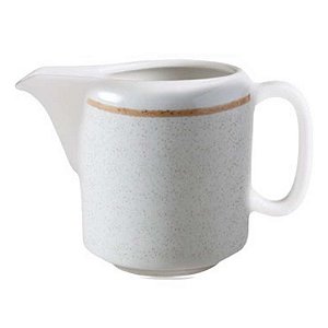 Leiteira 240ml Artisan Beige Porcelana Corona