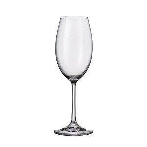 Taça de Vinho Cristal 300ml Milvus Crystal Bohemia