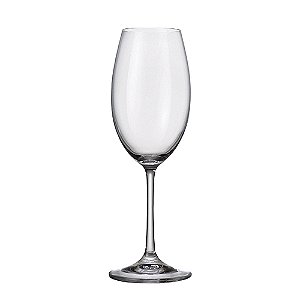 Taça de Vinho Cristal 400ml Milvus Crystal Bohemia