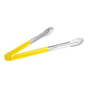 Pegador Inox Cabo Amarelo 40,6cm Zolinox