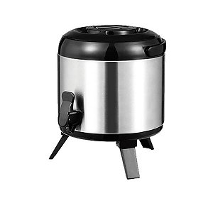 Botijão Térmico Aço Inox 6 Litros Zahav