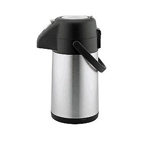 Garrafa Térmica Grande Aço Inox 1,9 Litros Zahav