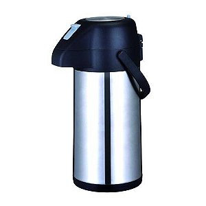 Garrafa Térmica Grande Aço Inox 2,2 Litros Zahav