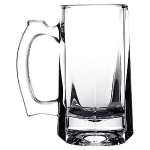 Caneca de Chopp Vidro 360ml Zahav Glass