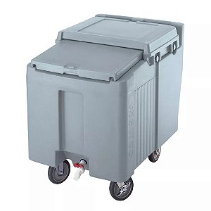 Carrinho de Gelo com Tampa Deslizante 57kg Cambro ICS125L401