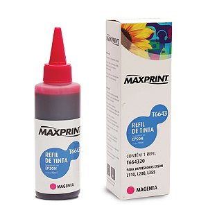 REFIL DE TINTA MAXPRINT COMPATIVEL EPSON T664320 MAGENTA