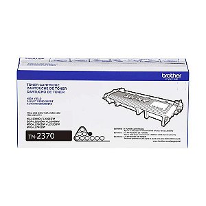 TONER BROTHER TN2370BR 2600PGS 2360DW 2540DW PRETO