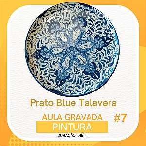Aula gravada - Pintura - Blue Talavera #7