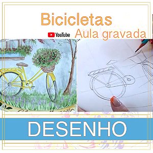 Aula gravada - Desenho - Bicicletas