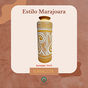 Aula gravada - Pintura - Terracota Vaso Marajoara