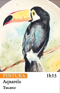 Aula gravada - Pintura - Aquarela Tucano #60
