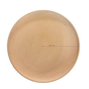 Prato 27 cm Tabaco