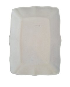 Travessa Retangular Com Bordas M