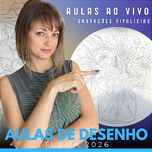 Aulas de DESENHO 2026 - AO VIVO - Semanais