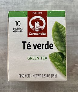 Chá Verde 15grs - Carmencita