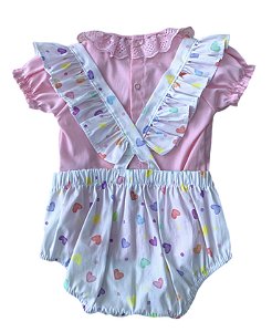 Body Jardineira com Blusa - Rebeca