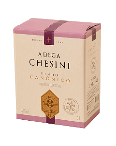 Vinho Rosado Licoroso Doce Bag 3L - Adega Chesini
