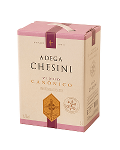 Vinho Rosado Licoroso Doce Bag 5L - Adega Chesini