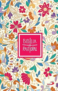 Bíblia Pastoral Colorida Floral