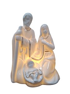 SAGRADA FAMILIA PORCELANA LED 15CM