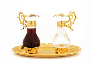 GALHETA CLASSICA DOURADA