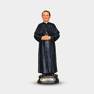 Imagem São João Bosco 20cm Resina Decorativa