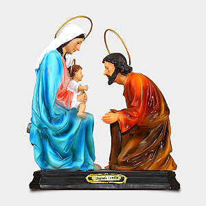 Imagem Sagrada Família 25 cm