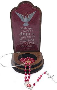 Lembrança Crisma com Porta Terço