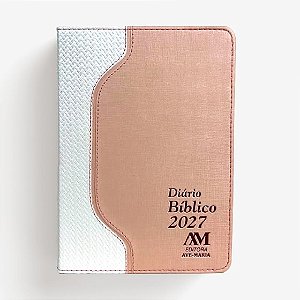 Diário Bíblico 2027 - Luxo - Rosa