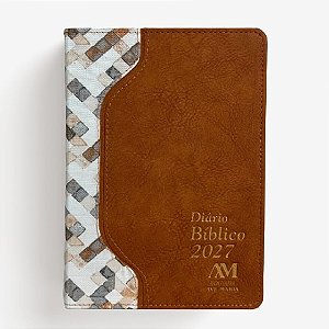 Diário Bíblico 2027 - Luxo - Caramelo
