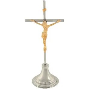 Crucifixo Cromado 24,5 cm