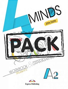 4 MINDS A2 WORKBOOK & GRAMMAR BOOK STUDENT'S (WITH DIGIBOOK APP) INTERNATIONAL