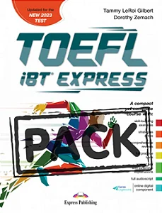 TOEFL iBT EXPRESS UPDATED FOR THE NEW 2023 TEST - STUDENT'S BOOK (WITH DIGIBOOKS APP)
