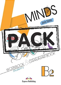 4 MINDS B2 WORKBOOK & GRAMMAR BOOK STUDENT'S (WITH DIGIBOOK APP) INTERNATIONAL
