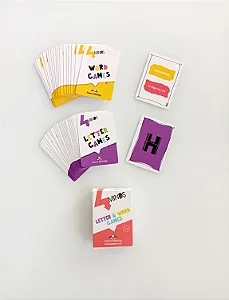 4 MINDS - LETTER & WORD GAMES CARDS