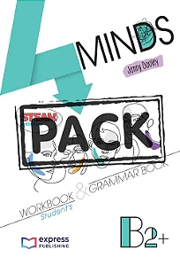 4 MINDS B2+ WORKBOOK & GRAMMAR BOOK STUDENT'S (WITH DIGIBOOK APP) INTERNATIONAL