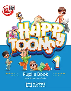 HAPPY TOONS 1 PUPIL'S BOOK (WITH DIGIBOOK APP)