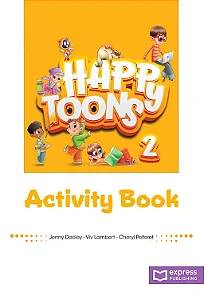 HAPPY TOONS 2 ACTIVITY BOOK (WITH DIGIBOOK APP)