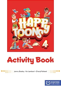 HAPPY TOONS 4 ACTIVITY BOOK (WITH DIGIBOOK APP)