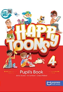 HAPPY TOONS 4 PUPIL'S BOOK (WITH DIGIBOOK APP)
