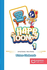 HAPPY TOONS 1  PICTURE FLASHCARDS