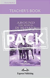 AROUND THE WORLD IN 80 DAYS TEACHER'S BOOK (WITH BOARD GAME) (CLASSIC - LEVEL 2)