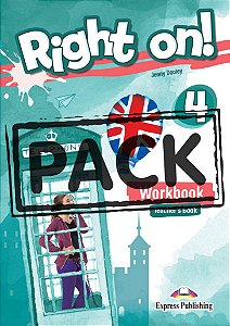 RIGHT ON! 4 WORKBOOK TEACHER'S BOOK (WITH DIGIBOOK APP) (INTERNATIONAL)