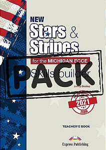 NEW STARS & STRIPES MICHIGAN ECCE SKILLS BUILDER T'S BOOK (WITH DIGIBOOK APP) (FOR THE REVISED 2021 EXAM)