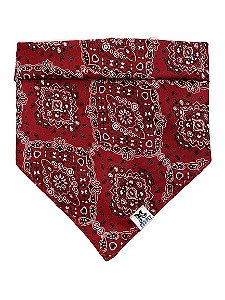 Bandana Vermelha Mandala Tradicional