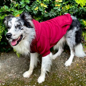 Moletom para Pets - Vinho