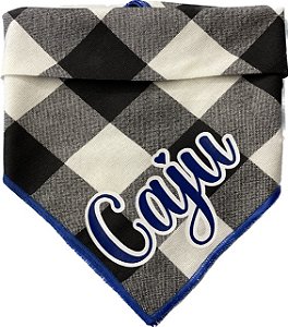 Bandana com Nome Personalizado - AZUL